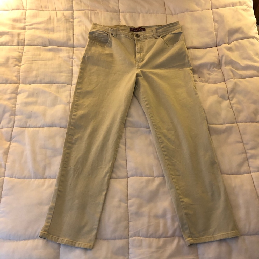 Khaki Jeans by Gloria Vanderbilt